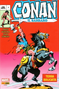 Fumetto - Marvel omnibus - conan il barbaro n.7: Terra bruciata