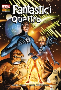 Fumetto - Marvel omnibus - fantastici quattro di mark waid e mike wieringo