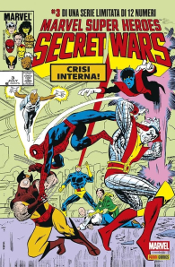 Fumetto - Marvel replica - super heroes secret wars n.3