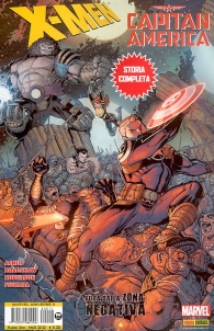 Fumetto - Marvel universe n.11: X-men / capitan america - fuga dalla zona negativa