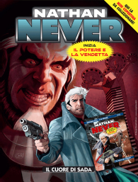 Fumetto - Nathan never n.384: Cover a - mini copertina speciale nathan never 21