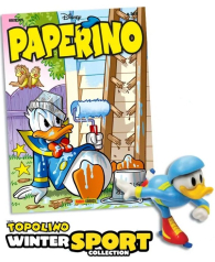 Fumetto - Paperino n.549: Con statuina sport invernali
