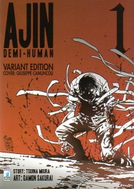 Fumetto - Ajin demi human  n.1: Variant cover giuseppe camuncoli