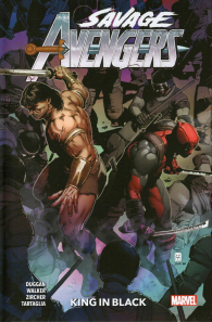 Fumetto - Savage avengers - volume n.4: King in black