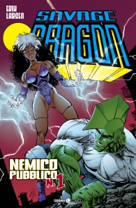 Fumetto - Savage dragon n.17: Nemico pubblico n. 1