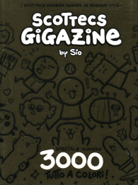 Fumetto - Scottecs gigazine n.30: Variant cover oro