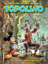 Fumetto - Sherlock holmes raccontato da topolino