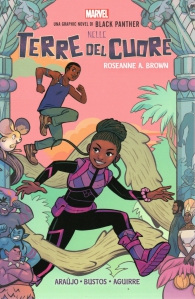 Fumetto - Shuri e t'challa nelle terre del cuore - marvel scholastic