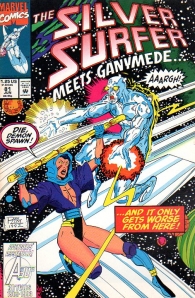 Fumetto - Silver surfer - usa n.81