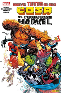 Fumetto - Speciale fantastici quattro: Marvel tutto in uno: la cosa contro l'universo marvel