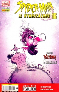 Fumetto - Spider-man universe n.21: Il vendicatore - cover b - skottie young  n.16