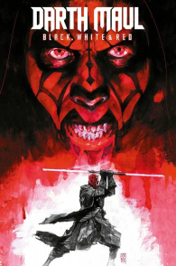 Fumetto - Star wars - darth maul: Black, white e red