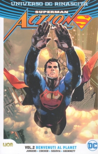 Fumetto - Superman action comics - rebirth ultralimited - brossurato n.2: Benvenuti al planet