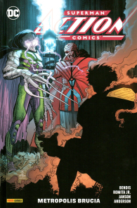Fumetto - Superman action comics - volume n.4: Metropolis brucia