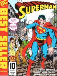 Fumetto - Dc best seller - superman di john byrne n.10
