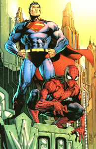 Fumetto - Superman/spider-man: Variant jim lee