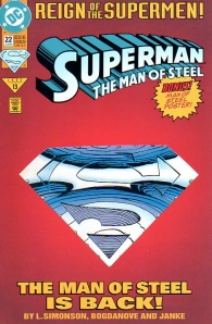 Fumetto - Superman the man of steel - usa n.22: Variant cover deluxe