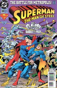 Fumetto - Superman the man of steel - usa n.34