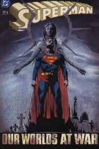 Fumetto - Superman tp our worlds at war n.4
