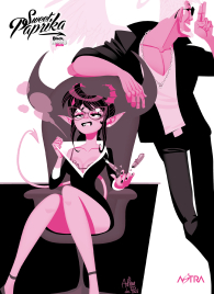 Fumetto - Sweet paprika - black, white & pink - variant cover n.2