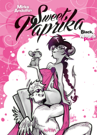 Fumetto - Sweet paprika - black, white & pink n.1