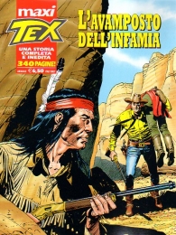 Fumetto - Tex - maxi n.18: L'avamposto dell'infamia