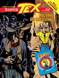 Fumetto - Tex - super n.18: Cover a - nel covo dei razziatori - mini copertina tex 300