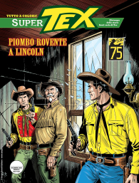 Fumetto - Tex - super n.26: Piombo rovente a lincoln