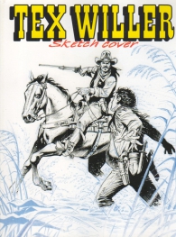 Fumetto - Tex willer n.18: Variant cover sketch