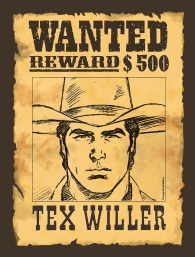 Fumetto - Tex willer n.1: Edizione variant tiratura limitata - taglia