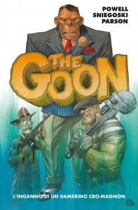 Fumetto - The goon - 100% panini comics hd n.2: L'inganno di un damerino cro-magnon