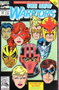 Fumetto - The new warriors - usa n.25