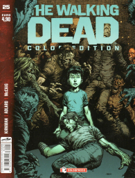 Fumetto - The walking dead - pocket color edition n.25