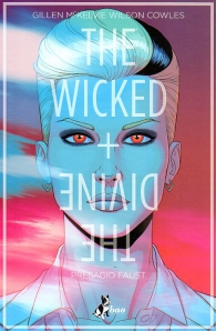 Fumetto - The wicked + the divine n.1: Presagio faust - cover biancorossa