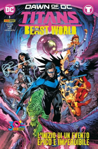 Fumetto - Titans - beast world: Serie completa 1/5