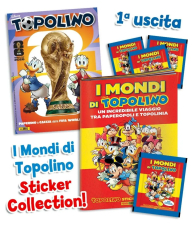 Fumetto - Topolino - sticker collection i mondi di topolino n.3681