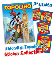 Fumetto - Topolino - sticker collection i mondi di topolino n.3683