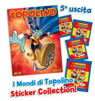 Fumetto - Topolino - sticker collection i mondi di topolino n.3684