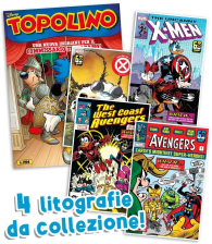 Fumetto - Topolino n.3594: Con litografie marvel