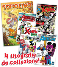 Fumetto - Topolino n.3595: Con litografie marvel