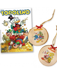 Fumetto - Topolino n.3654: Con addobbi di natale in legno