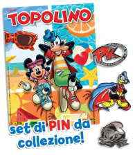 Fumetto - Topolino n.3691: Con spillette di pk