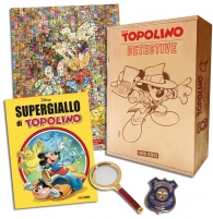 Fumetto - Topolino detective : Cofanetto in legno