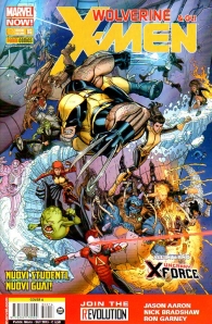 Fumetto - Wolverine e gli x-men n.16: Cover a