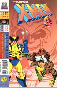 Fumetto - X-men manga - usa n.7