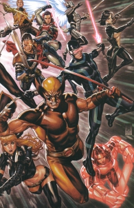 Fumetto - X of swords n.13: Distruzione - variant di mark brooks n.13