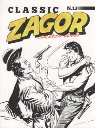 Fumetto - Zagor - classic n.13: Variant cover sketch
