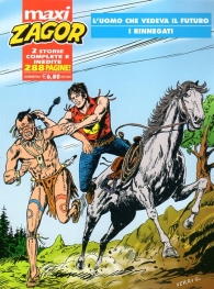 Fumetto - Zagor - maxi n.27: L'uomo che vedeva il futuro - i rinnegati