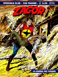 Fumetto - Zagor - speciale n.28: La banda dei cinque