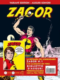 Fumetto - Zagor n.1: Variant edition - auguri sonori